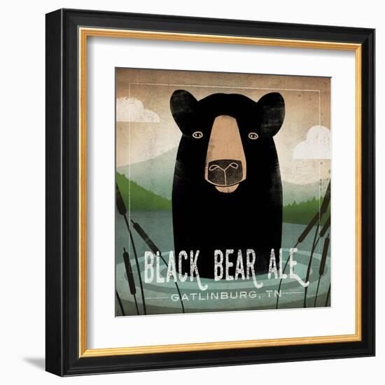 Skinny Dip Black Bear Ale-Ryan Fowler-Framed Art Print