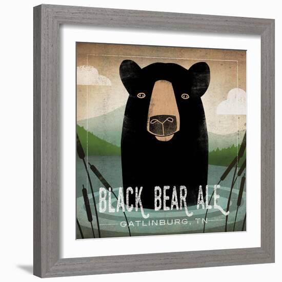 Skinny Dip Black Bear Ale-Ryan Fowler-Framed Art Print