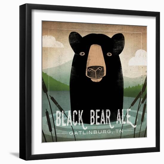 Skinny Dip Black Bear Ale-Ryan Fowler-Framed Art Print