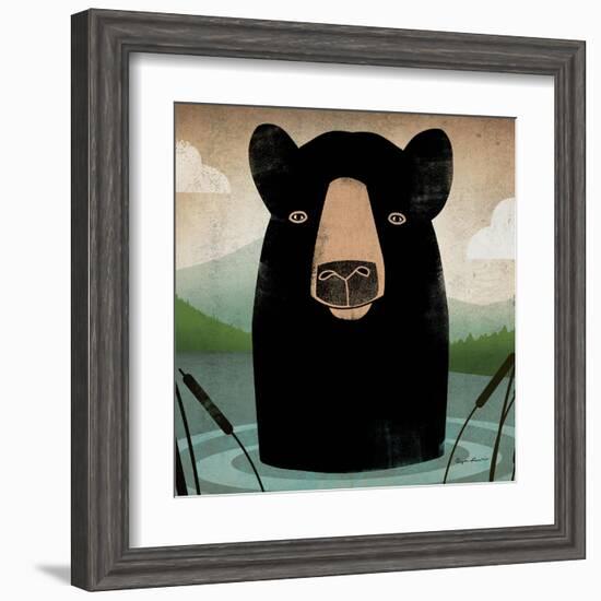 Skinny Dip Crop-Ryan Fowler-Framed Art Print