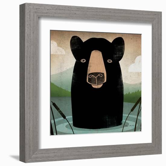 Skinny Dip Crop-Ryan Fowler-Framed Art Print