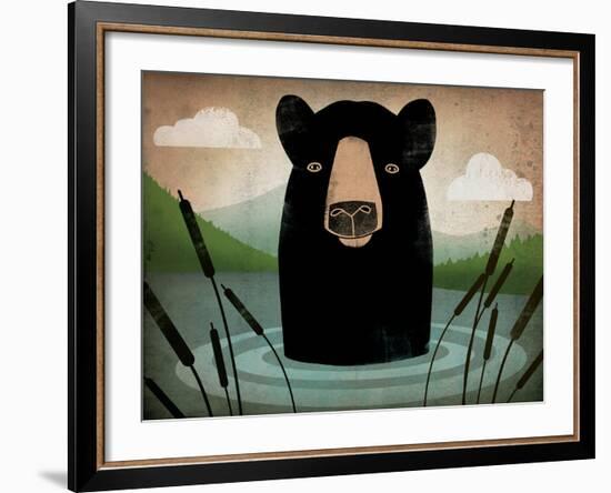 Skinny Dip-Ryan Fowler-Framed Art Print