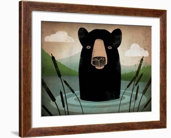 Skinny Dip-Ryan Fowler-Framed Art Print