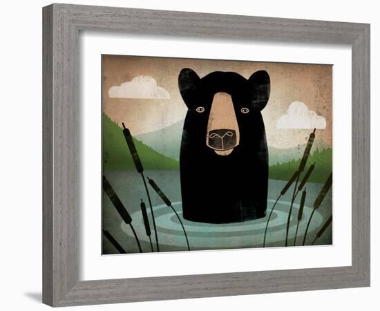 Skinny Dip-Ryan Fowler-Framed Art Print