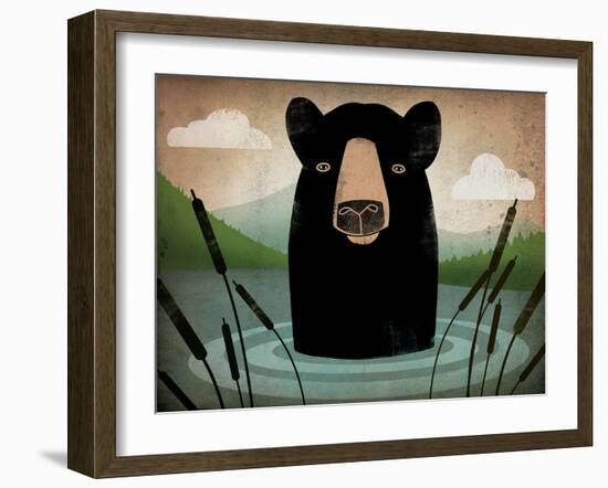 Skinny Dip-Ryan Fowler-Framed Art Print