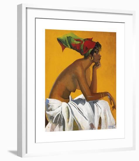 Skinny Lady Profile-Boscoe Holder-Framed Premium Giclee Print