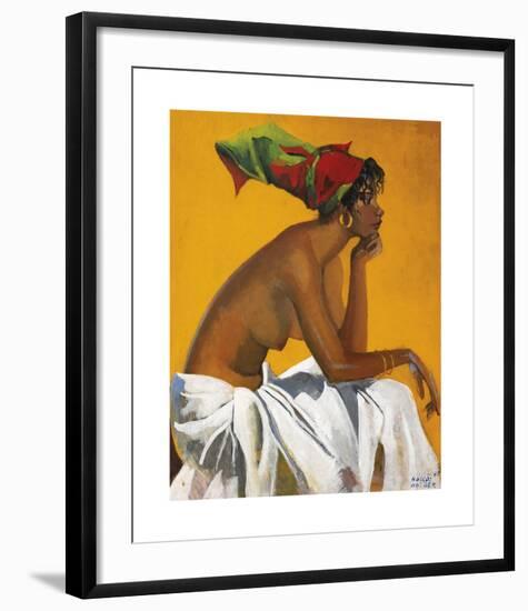 Skinny Lady Profile-Boscoe Holder-Framed Premium Giclee Print