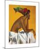 Skinny Lady Profile-Boscoe Holder-Mounted Premium Giclee Print