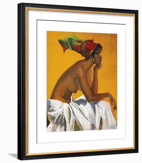 Skinny Lady Profile-Boscoe Holder-Framed Premium Giclee Print