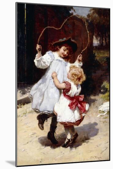 Skipping, C.1896-Frederick Morgan-Mounted Giclee Print