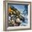 Skirmishes in the Snow-Gerry Wood-Framed Giclee Print