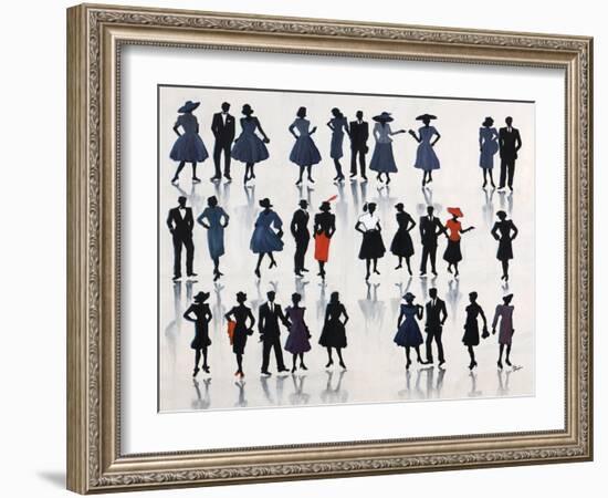 Skirts and Suits-Farrell Douglass-Framed Giclee Print