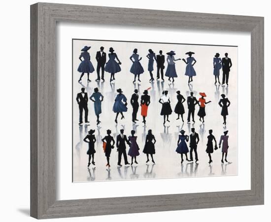 Skirts and Suits-Farrell Douglass-Framed Giclee Print