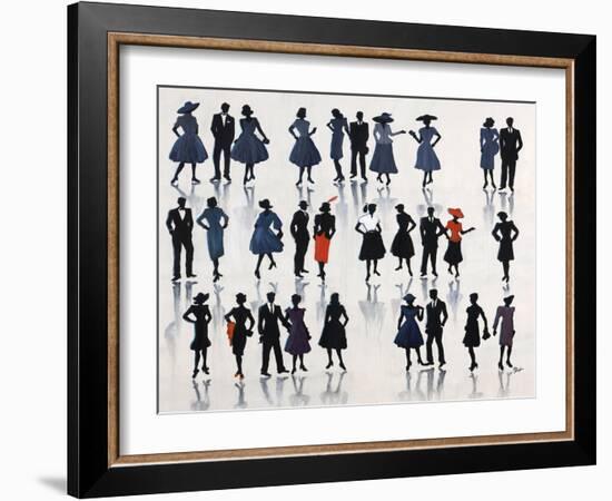 Skirts and Suits-Farrell Douglass-Framed Giclee Print