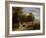 Skirts of the Forest, 1855 (Oil on Canvas)-David Cox-Framed Giclee Print