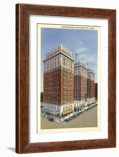 Skirvin Hotel, Okalahoma City-null-Framed Art Print