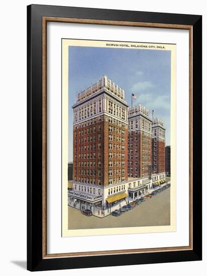 Skirvin Hotel, Okalahoma City-null-Framed Art Print