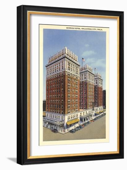 Skirvin Hotel, Okalahoma City-null-Framed Art Print