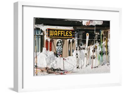 Skis On Walls Snow Banks Corbet S Cabin Rendezvous Bowl Tramway