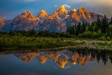 Dramatic Grand Teton Sunrise-skiserge1-Photographic Print