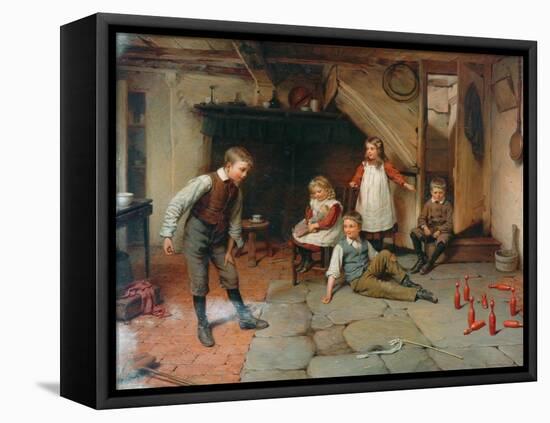 Skittles, 1905-Harry Brooker-Framed Premier Image Canvas