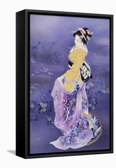 Skiyu Purple Robe-Haruyo Morita-Framed Stretched Canvas