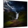 Skógafoss - Iceland-Philippe Sainte-Laudy-Mounted Photographic Print