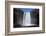 Skogafoss Waterfall with Double Rainbow, South Iceland, Iceland, Polar Regions-Lee Frost-Framed Photographic Print