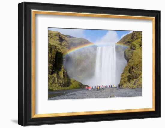 Skogar Waterfall, Skogar, Iceland, Polar Regions-Miles Ertman-Framed Photographic Print
