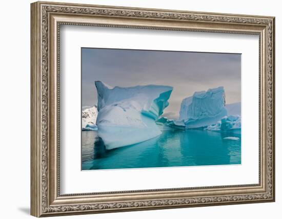 Skontorp cove, Paradise Bay, Antarctica.-Sergio Pitamitz-Framed Photographic Print