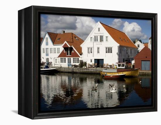 Skudeneshavn, Norway, Scandinavia, Europe-David Lomax-Framed Premier Image Canvas