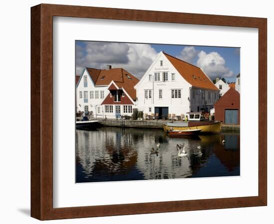Skudeneshavn, Norway, Scandinavia, Europe-David Lomax-Framed Photographic Print