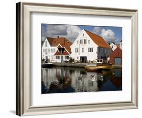 Skudeneshavn, Norway, Scandinavia, Europe-David Lomax-Framed Photographic Print