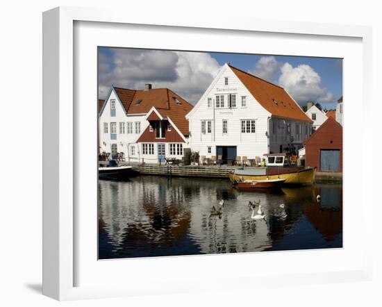 Skudeneshavn, Norway, Scandinavia, Europe-David Lomax-Framed Photographic Print