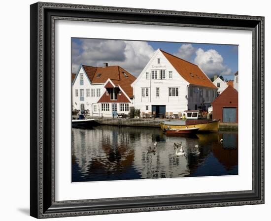 Skudeneshavn, Norway, Scandinavia, Europe-David Lomax-Framed Photographic Print