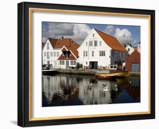 Skudeneshavn, Norway, Scandinavia, Europe-David Lomax-Framed Photographic Print