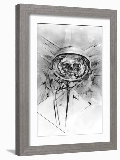 Skull 55-Alexis Marcou-Framed Art Print