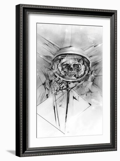 Skull 55-Alexis Marcou-Framed Art Print