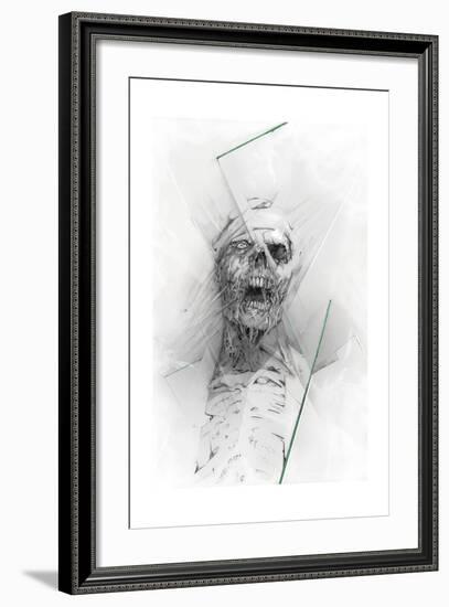 Skull 58-Alexis Marcou-Framed Art Print