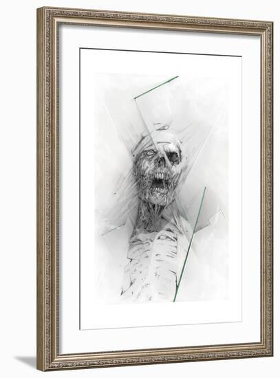 Skull 58-Alexis Marcou-Framed Art Print