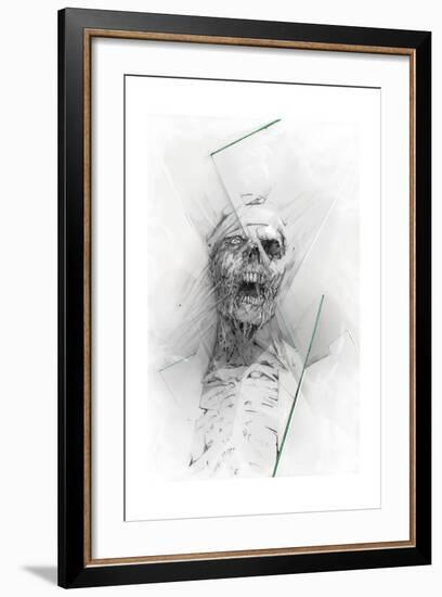 Skull 58-Alexis Marcou-Framed Art Print