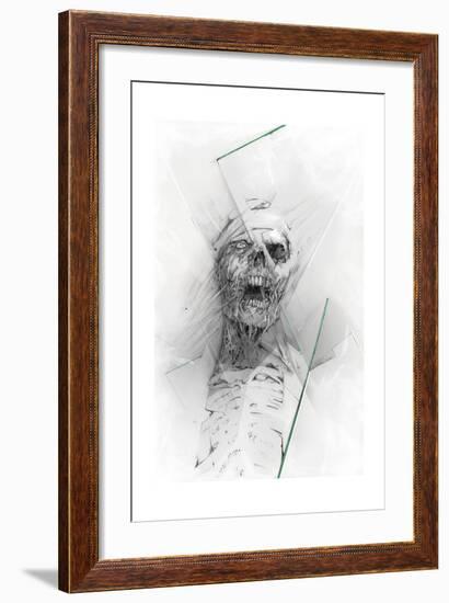 Skull 58-Alexis Marcou-Framed Art Print