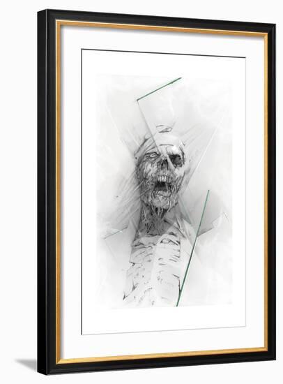 Skull 58-Alexis Marcou-Framed Art Print