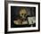 Skull and Candlestick, circa 1866-Paul Cézanne-Framed Giclee Print