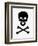 Skull and Crossbones-null-Framed Giclee Print