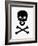 Skull and Crossbones-null-Framed Giclee Print