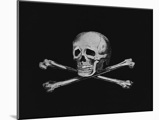 Skull and Crossbones-null-Mounted Giclee Print