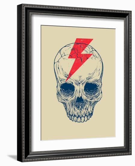 Skull Bolt-Rachel Caldwell-Framed Art Print