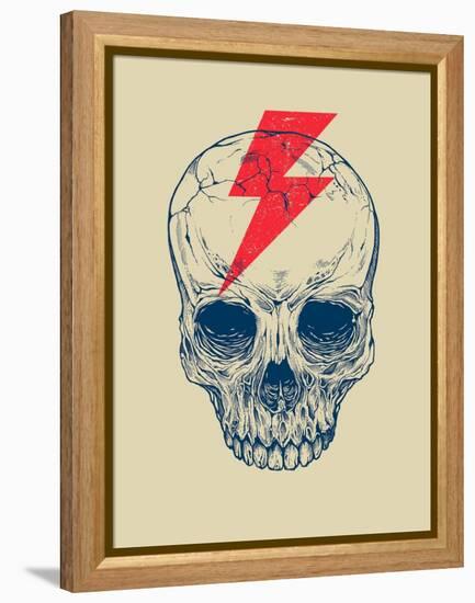 Skull Bolt-Rachel Caldwell-Framed Stretched Canvas