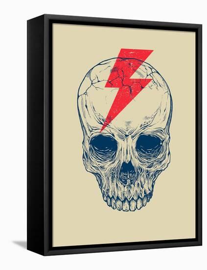 Skull Bolt-Rachel Caldwell-Framed Stretched Canvas